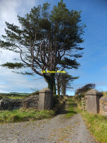 Photo 6"x4" An entrance to Ballakilley Farm & Stables Ballamodha c2019