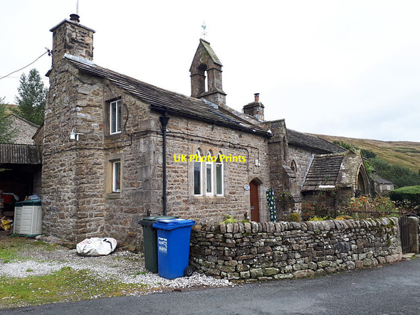 Photo 6"x4" Church Cottage (former school), Halton Gill Foxup c2019