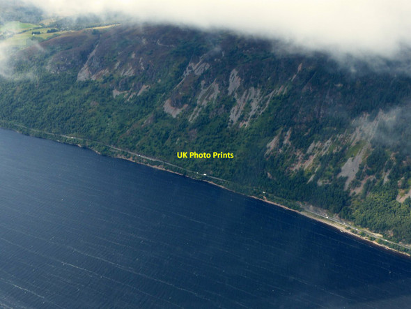Photo 6"x4" Screes alongside Loch Ness Lochend\/NH5937 c2019