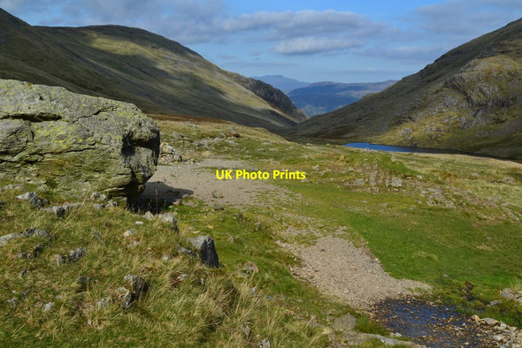 Photo 6"x4" Path on Sty Head, looking towards Styhead Tarn Wasdale Head\/NY1808 c2019