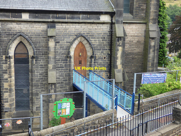 Photo 6"x4" St James, Hebden Bridge - nursery access Hebden Bridge c2018
