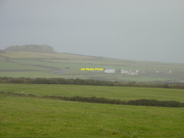 Photo 6"x4" Treleddyd fawr (St David's) through the mist St David's\/Tyddewi c2019
