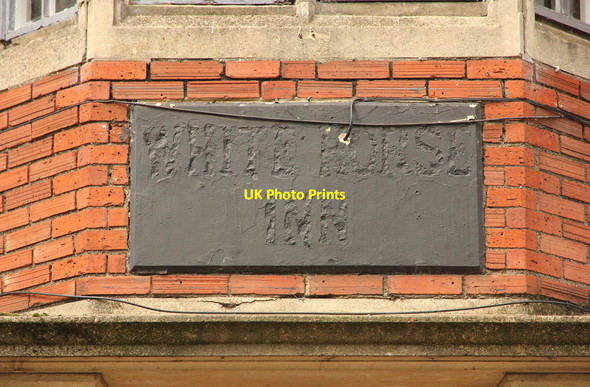 Photo 6"x4" Ghost sign - White Horse Inn Lincoln c2019