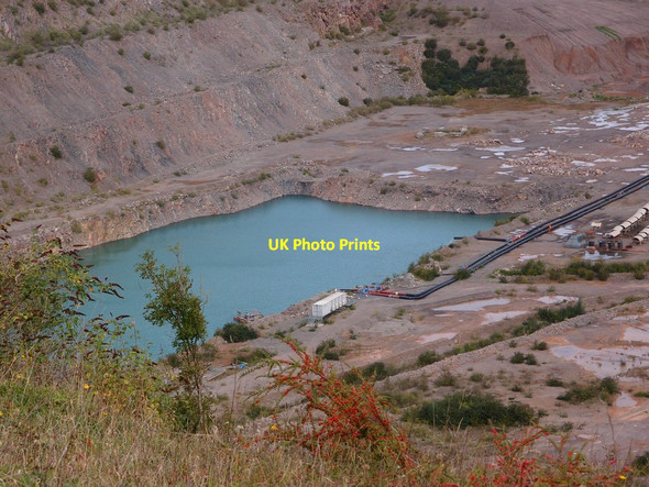 Photo 6"x4" Torr Quarry near Cranmore, Somerset Downhead\/ST6945 c2019