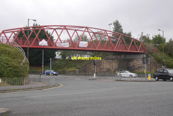Photo 6"x4" Bridge over Ferry Road Drylaw c2019