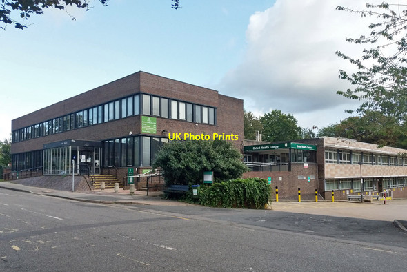Photo 6"x4" Oxted library and health centre Hurst Green\/TQ3951 c2019