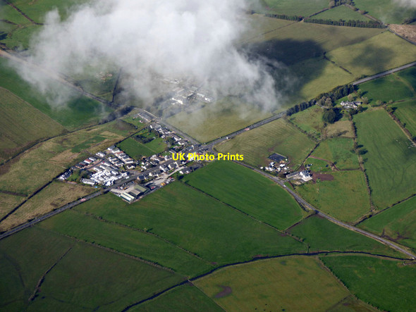 Photo 6"x4" Burnhouse from the air Burnhouse\/NS3850 c2019