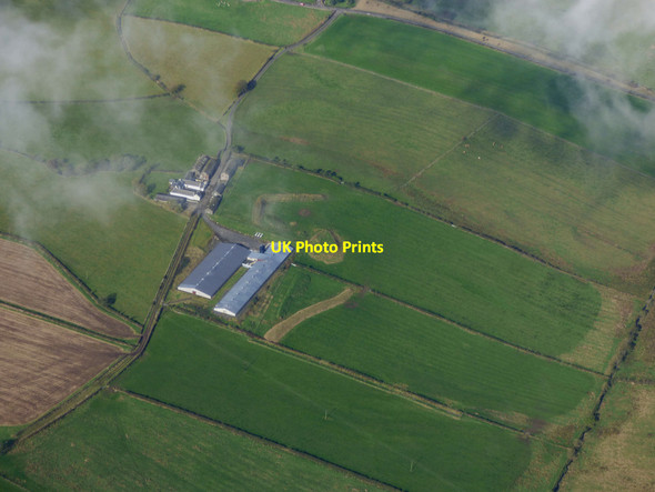 Photo 6"x4" Foreside from the air Burnhouse\/NS3850 c2019