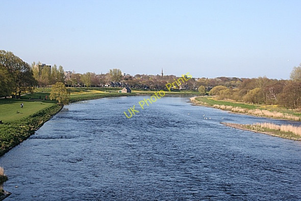Photo 6"x4" River Dee from the Bridge of Dee Kaimhill c2009