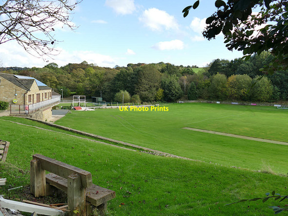 Photo 6"x4" Cricket ground in Denby Dale Denby Dale c2019