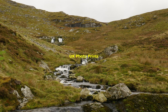 Photo 6"x4" A series of small Waterfalls on Afon Goch Abergwyngregyn c2019