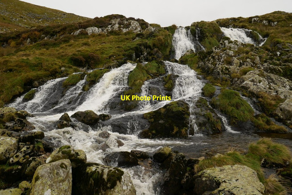 Photo 6"x4" Waterfalls on Afon Goch Abergwyngregyn c2019