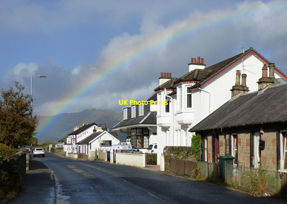 Photo 6"x4" Rainbow over Sandbank Sandbank c2019
