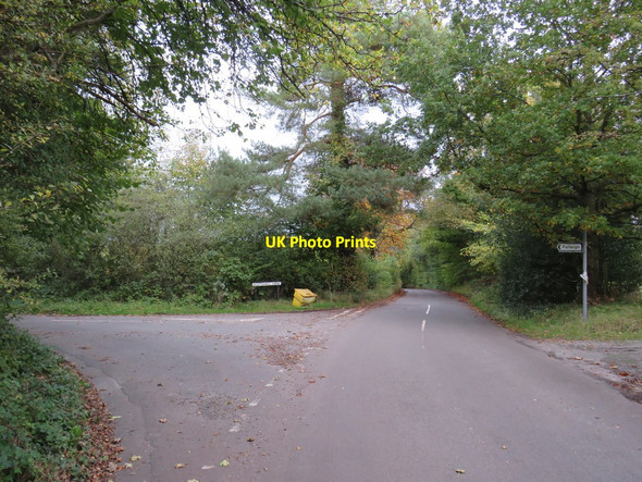 Photo 6"x4" Church Lane, near Warlingham Chelsham c2019