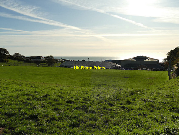 Photo 6"x4" Sports pitch behind Dawlish Leisure Centre Dawlish c2019