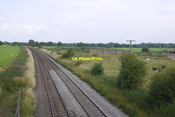 Photo 6"x4" Holyhead to Crewe railway Wardle\/SJ6157 c2019