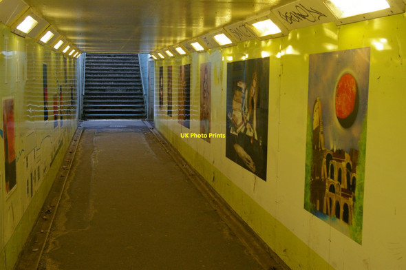 Photo 6"x4" Hertford: subway under Gascoyne Way Hertford c2019
