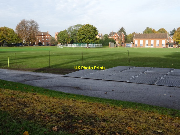 Photo 6"x4" Playing fields at Highgate Hill Hampstead\/TQ2685 c2019