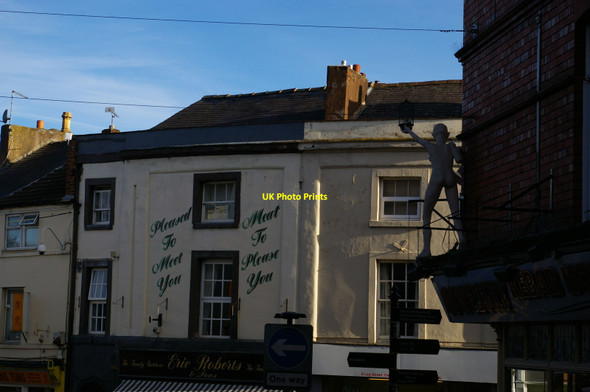Photo 6"x4" Oswestry: looking down Albion Hill Oswestry\/Croeswallt c2019