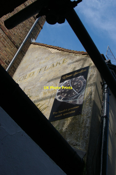 Photo 6"x4" Brighton: ghost-sign, Meeting House Lane Brighton\/TQ3106 c2019