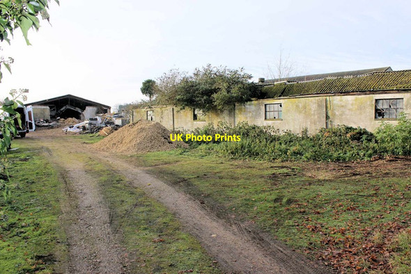Photo 6"x4" Demolition of derelict barns & piggery buildings, Church Farm Dry Drayton c2019