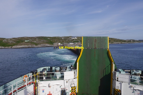 Photo 6"x4" Leaving Coll Arinagour c2019