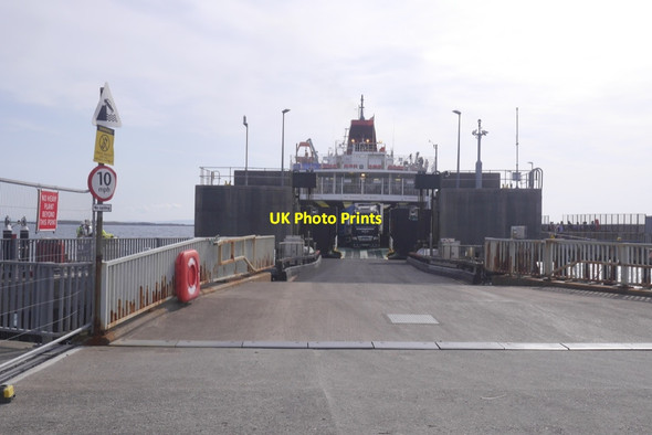 Photo 6"x4" MV Clansman at Tiree Scarinish c2019