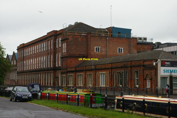 Photo 6"x4" Lincoln: factories along Waterside South Lincoln c2019