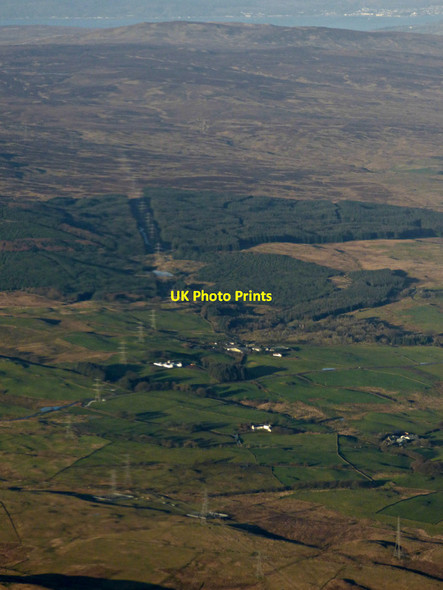 Photo 6"x4" Pylons from the air Clevans c2019