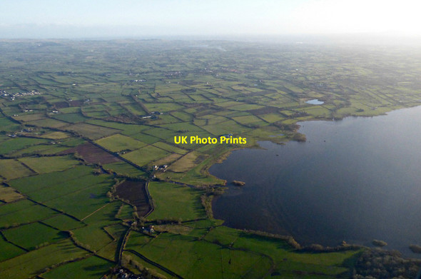 Photo 6"x4" Lough Neagh from the air The Diamond\/J1178 c2019
