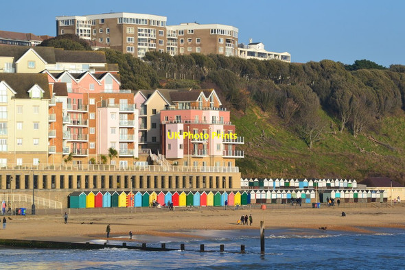 Photo 6"x4" Boscombe seafront from the end of the pier Boscombe\/SZ1191 c2019