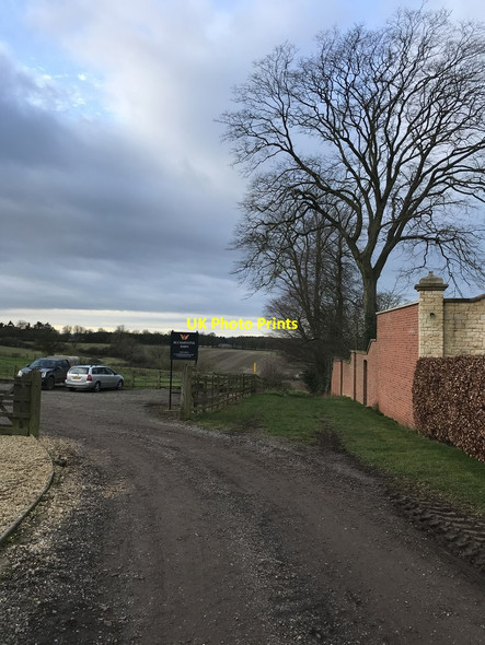Photo 6"x4" Buckminster bridleway Buckminster c2020