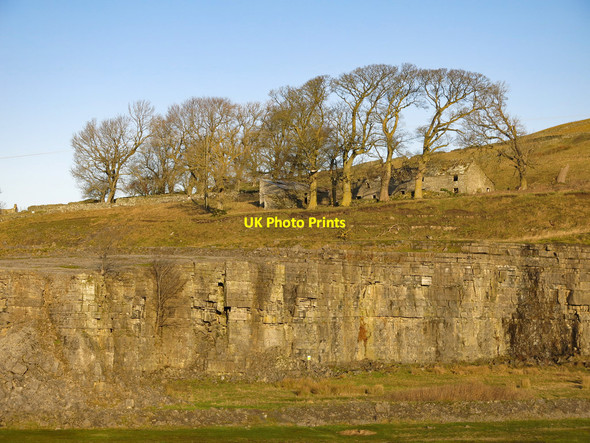 Photo 6"x4" Harrowbank Quarry (disused) below High Farm (4) Eastgate\/NY9538 c2019