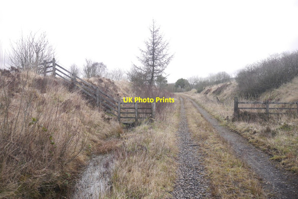 Photo 6"x4" Approaching Loch Skerrow Halt Loch Skerrow c2020