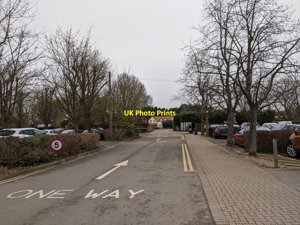 Photo 6"x4" Car park at Frosts garden centre Willington\/TL1149 c2020