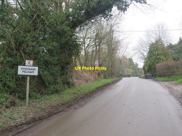 Photo 6"x4" The Wash, Stocking Pelham Crabbs Green c2020