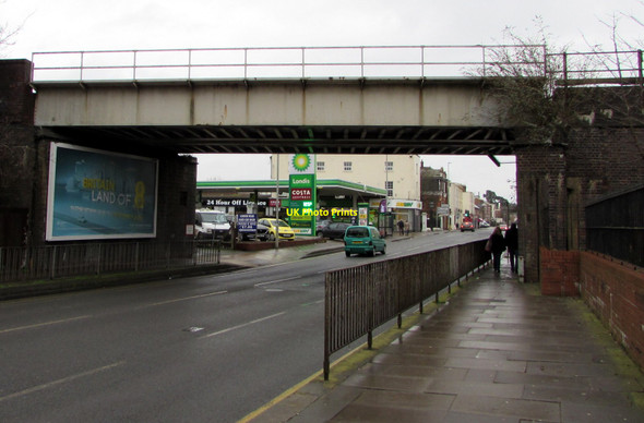 Photo 6"x4" West side of London Road railway bridge, Gloucester Gloucester c2020