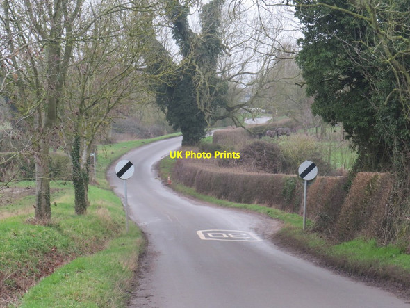 Photo 6"x4" Lane at Stocking Pelham Stocking Pelham c2020