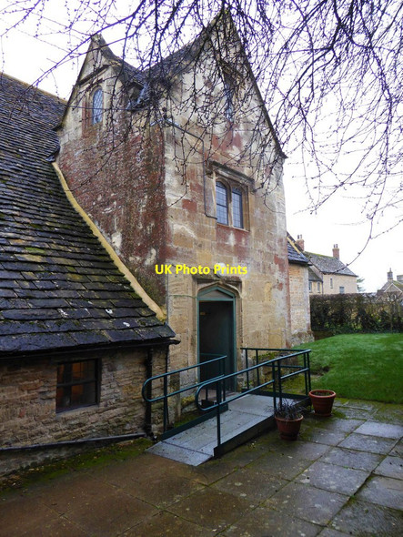 Photo 6"x4" Bampton Library (formerly Free Grammar School) (3) - rear view, Church View, Bampton, Oxon Bampton\/SP3103 c2020