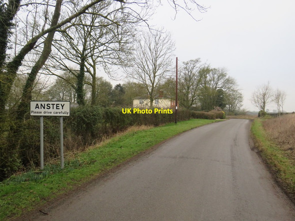 Photo 6"x4" Mill Lane near Anstey Anstey\/TL4032 c2020