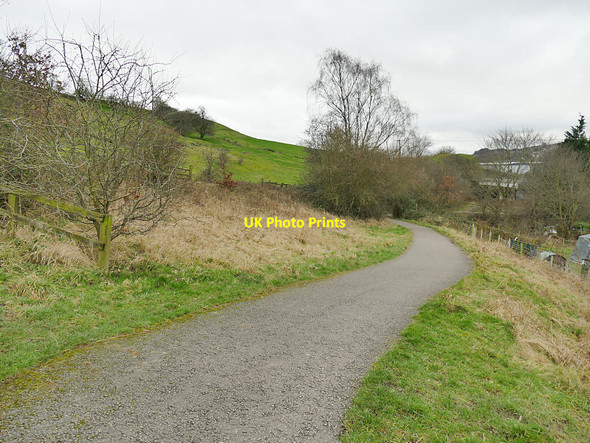 Photo 6"x4" Transpennine Trail near Bradley Colne Bridge c2020
