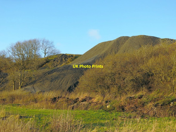 Photo 6"x4" Spoil heaps from Harrowbank Quarry Eastgate\/NY9538 c2019