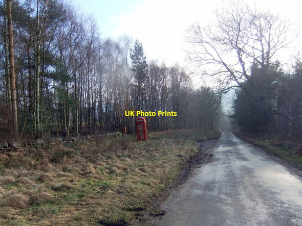Photo 6"x4" Telephone Box by the School House Carlton\/SE6086 c2020