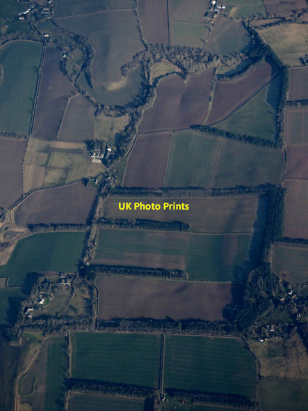 Photo 6"x4" Rawflat from the air Old Belses c2020