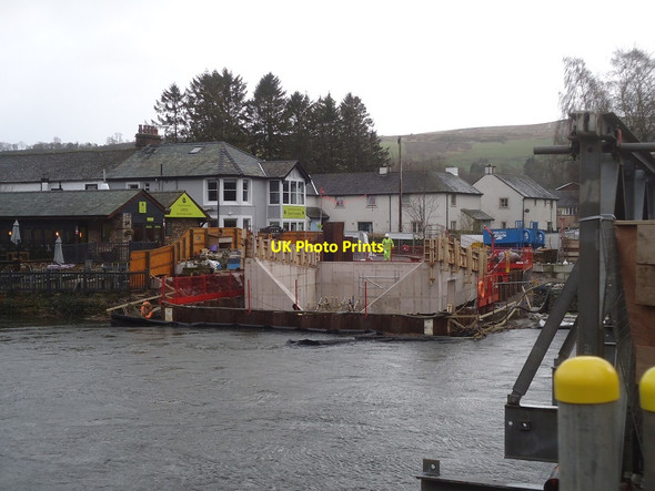 Photo 6"x4" The east (village) end of the new Pooley Bridge Pooley Bridge c2020