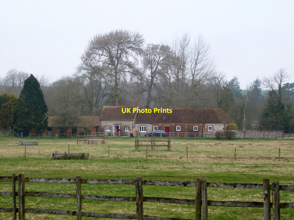 Photo 6"x4" Manor House Cottage, Chilbolton Chilbolton c2015
