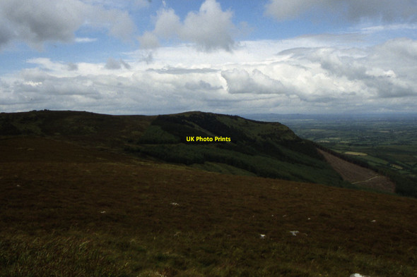 Photo 6"x4" Seefin Mountain summit - View N to Black Rock Ardpatrick c2003