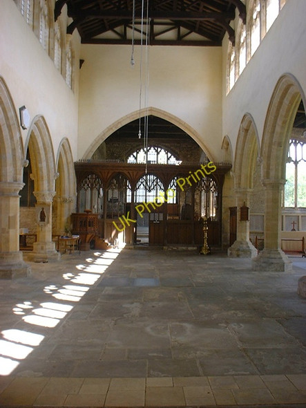 Photo 6"x4" St. Peter's Church - Interior, Barton Upon Humber Barton-Upon-Humber c2002