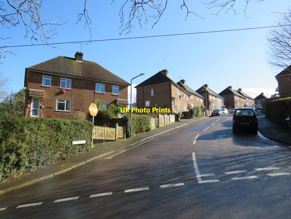 Photo 6"x4" Manor Road, Southborough Modest Corner c2020