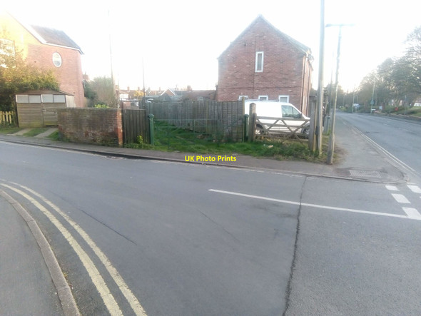 Photo 6"x4" Leiston: line of former railway siding Leiston c2020